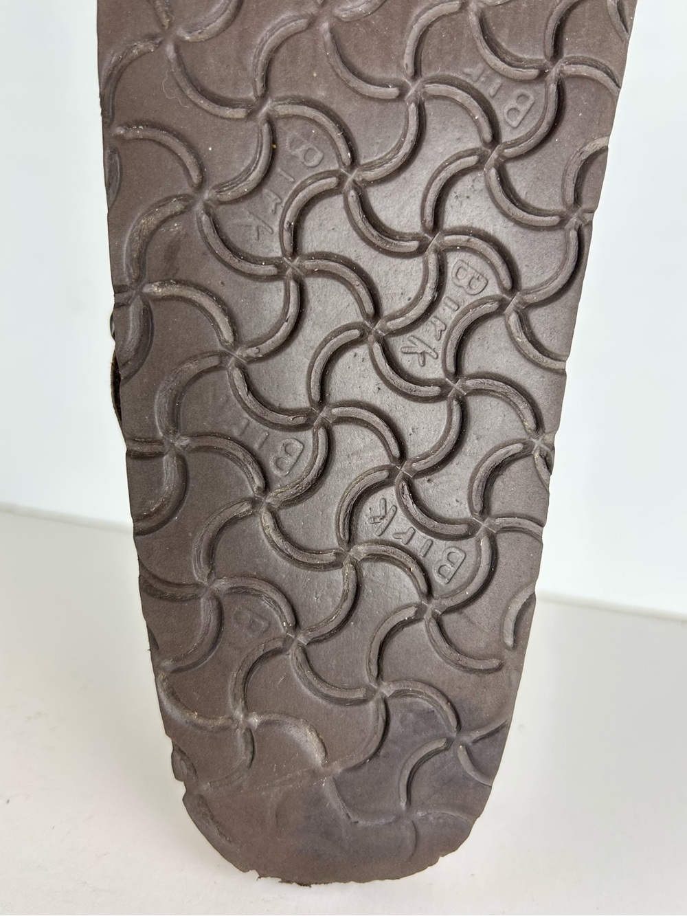 Birkenstock Boston Brown Birko-Flor Slides Mules Unisex Sandals EU 40 US L 9 - Picture 13 of 14